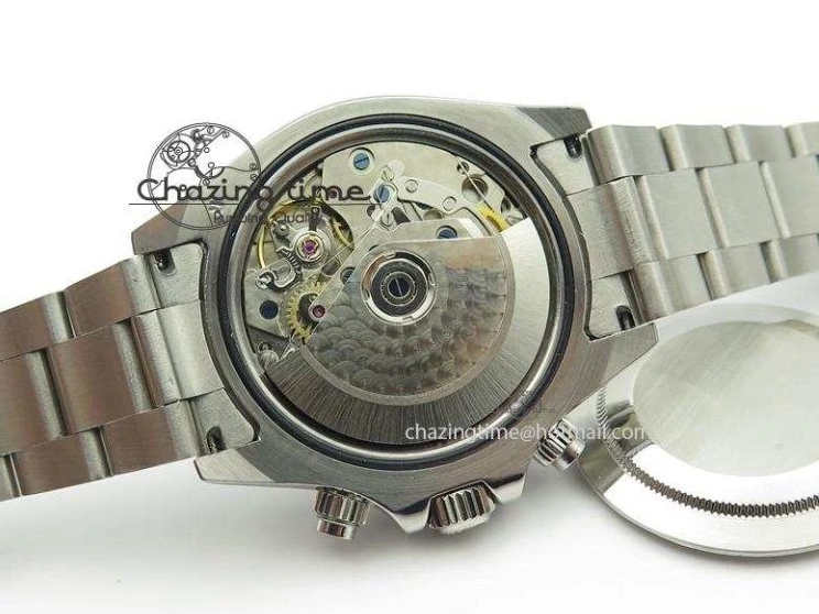 JF Sec@9 Bracelet Edition On Daytona A7750 Dial SS 116520 Black 0314